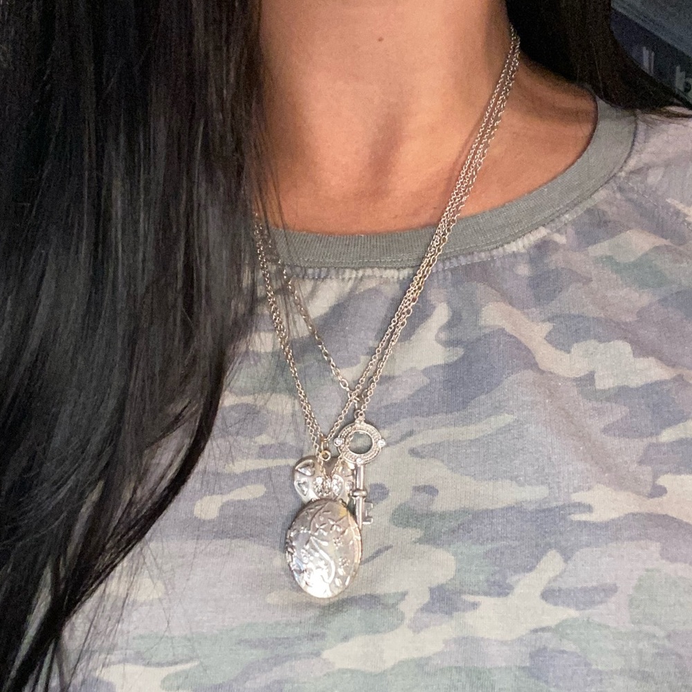 Layered Locket Necklace